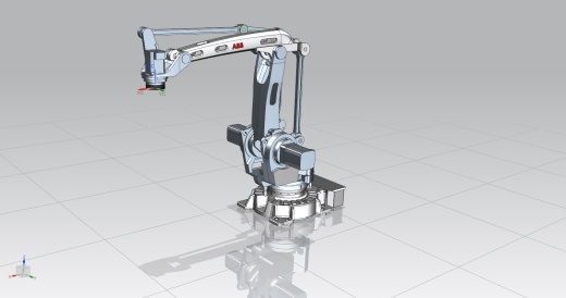 ABB IRB 460高速码垛机器人3D图纸缩略图